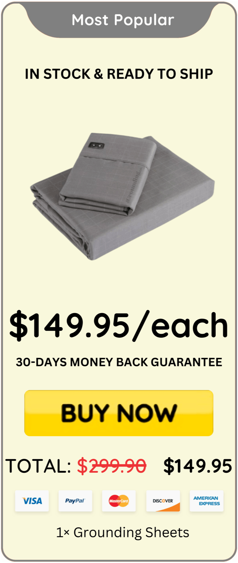Grounding Sheet price 